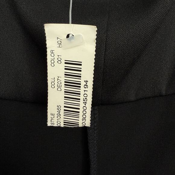 WHBM Strapless Sequin Jumpsuit Size 6 Black Knit Wide Leg Formal Party NWT - Picture 10 of 12